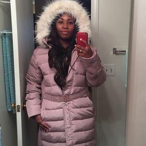 express long puffer coat